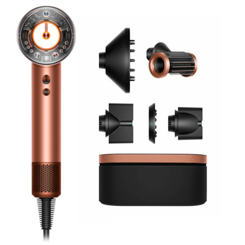 Фен Dyson Supersonic Nural™ HD16 Amber silk + чехол